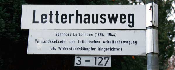 Letterhausweg in Münster / Westfalen