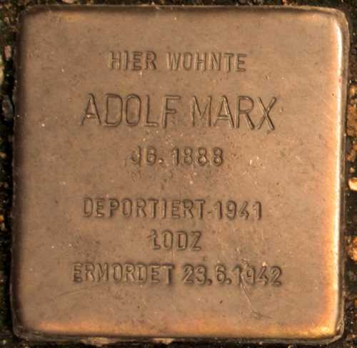  Adolf Marx 